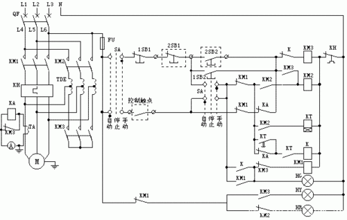 自耦变压器降压启动原理图  第3张