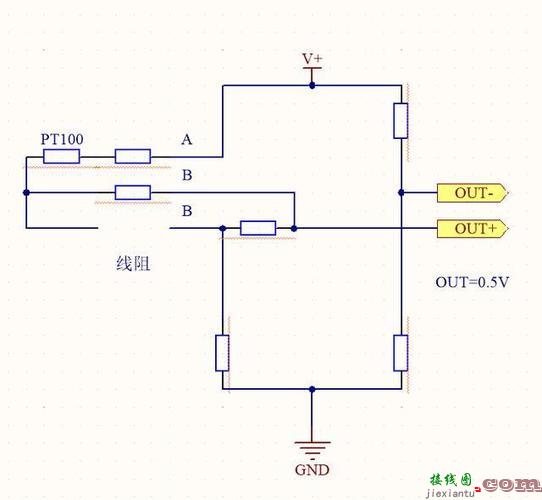 pt100热电阻电路图  第3张