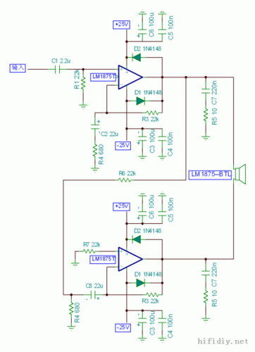 1875功放电路图，LM1875功放电路图  第5张