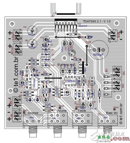 tda7377功放电路图，tda7377功放电路图各脚电压  第5张