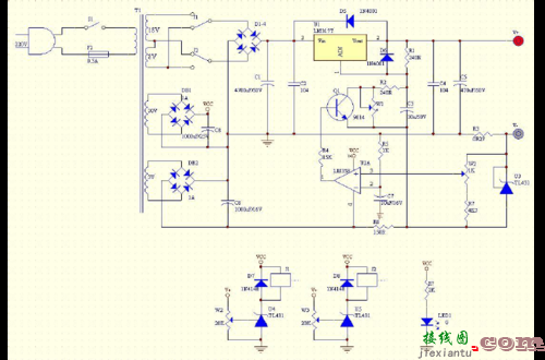 30v 5a可调电源电路图，30v5a可调电源电路图  第3张