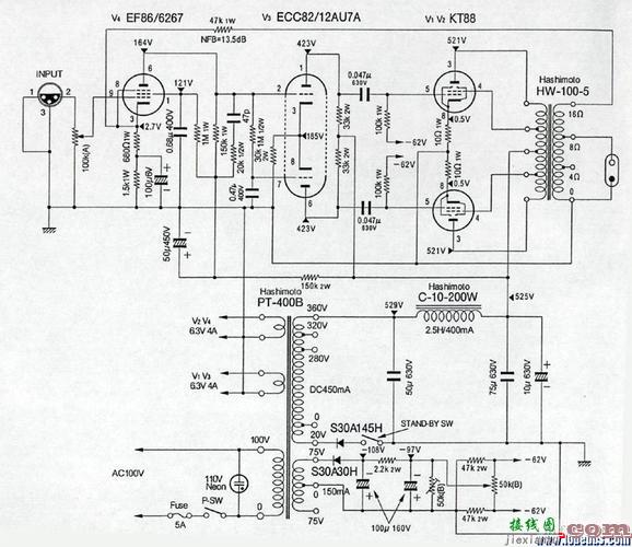功放机电路图，功放机电路图大全  第7张