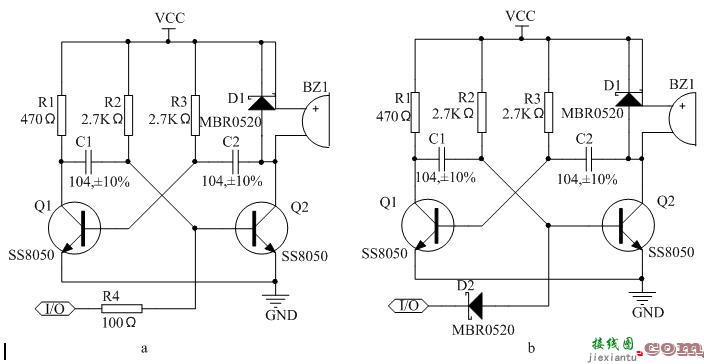 无源蜂鸣器驱动电路，无源蜂鸣器驱动电路图  第5张