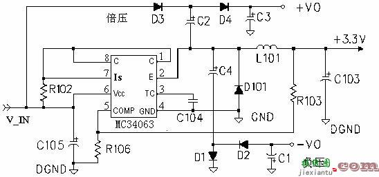 mc34063升压电路图，mc34063升压电路图5v升12v  第7张