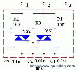 bt136可控硅电路图，bt136可控硅开关电路图  第1张