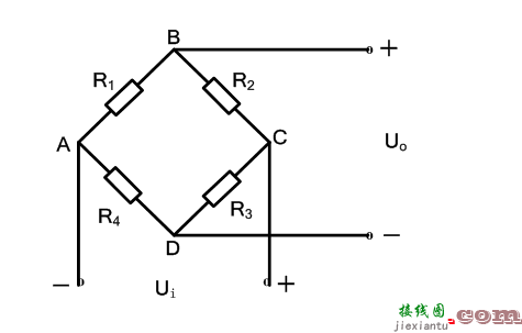 电桥电路，电桥电路的等效电路图  第5张