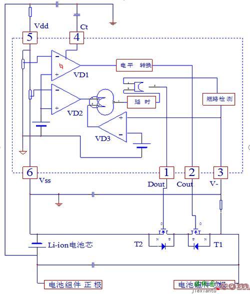 锂电池保护板电路图，五串锂电池保护板电路图  第5张