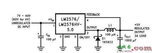 lm2576应用电路，lm2576应用电路图  第3张