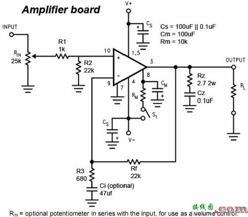 lm3886功放电路图，lm3886功放电路图讲解  第5张