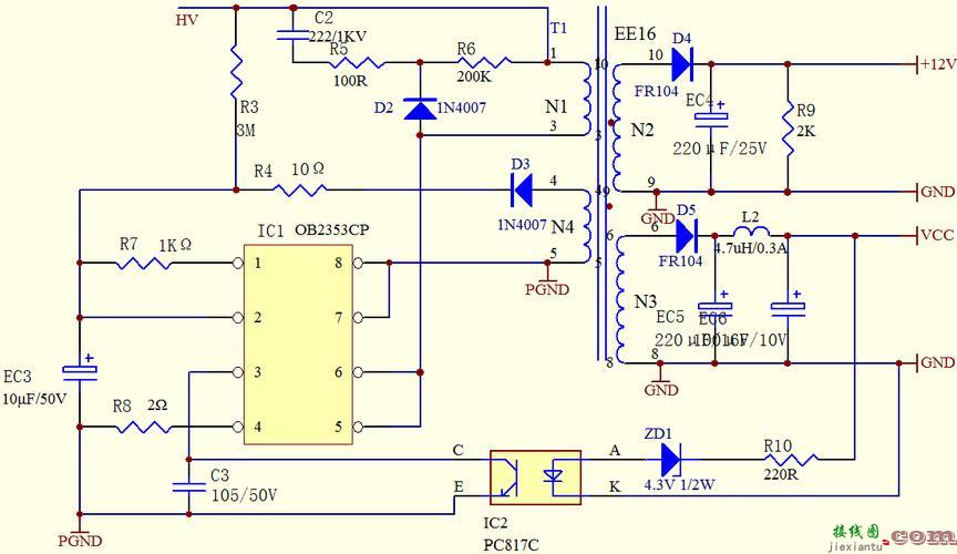 电源电路，电源电路原理图详解  第3张