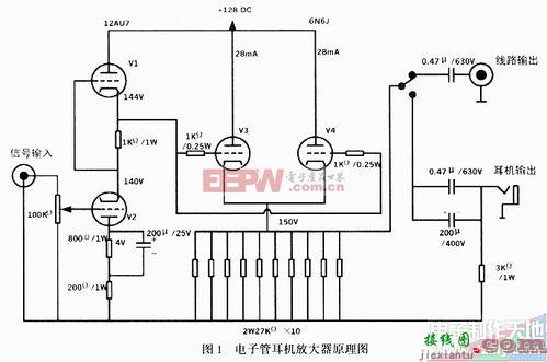 电子管放大器，电子管放大器电路图  第1张