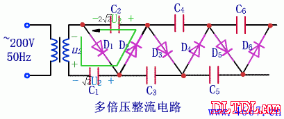 倍压电路，倍压电路原理  第7张