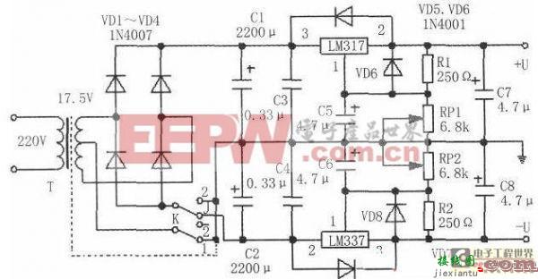 可调稳压电源，可调稳压电源电路图  第3张