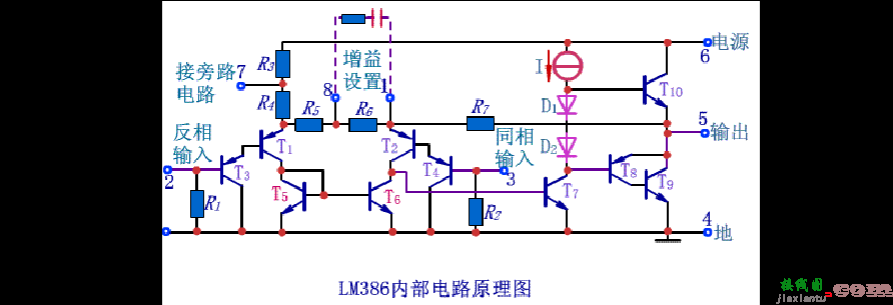 lm386音频放大电路，lm386音频放大电路图  第1张