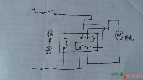 直流电机正反转，直流电机正反转控制电路图  第1张