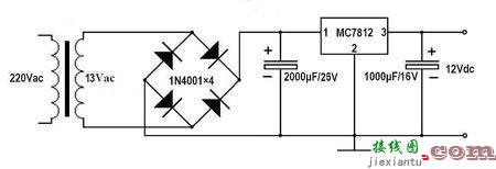 220v转12v直流电源，220v转12v直流电源电路图  第5张