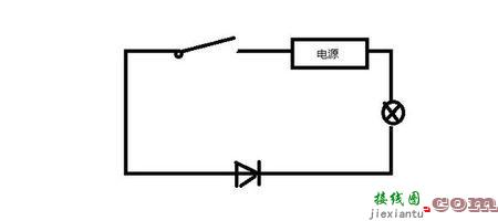 二极管正负极电路图，发光二极管正负极电路图  第5张