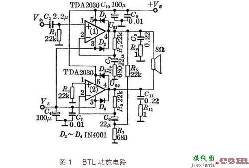 tda2030功放电路图，TDA2030A引脚参数图解  第7张