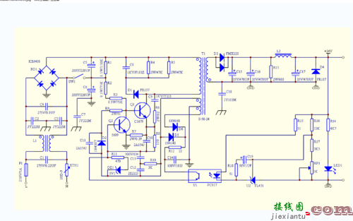 24v开关电源电路图，明纬开关电源维修  第5张