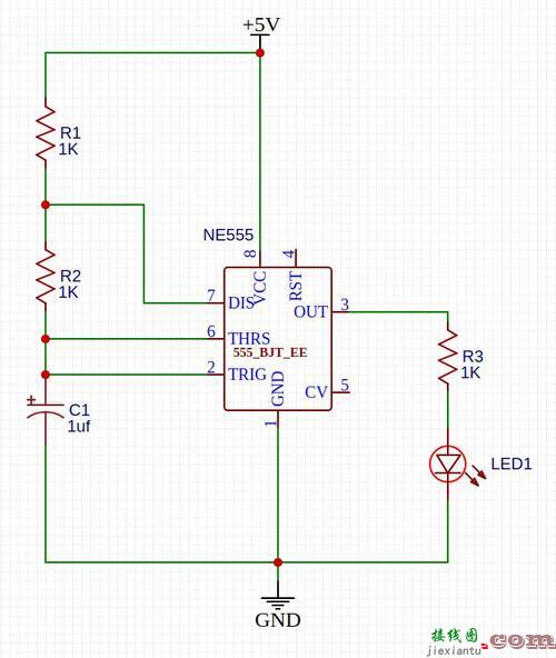 ne555定时器电路图，555定时器经典电路  第3张