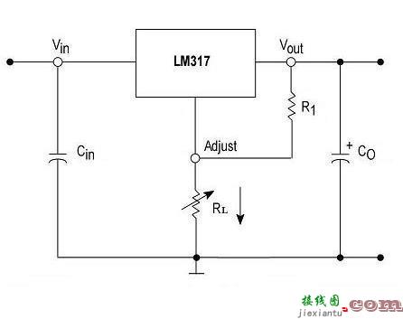 lm317可调稳压电源电路图，lm317恒流源电路图  第7张