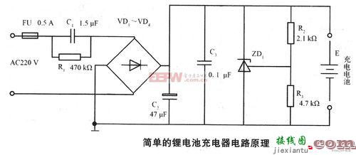 电池低电压报警电路，简单的电池电量指示电路图  第3张