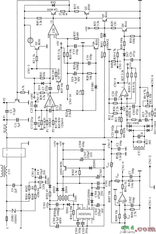 电磁炉维修电路板图，电路板维修  第3张