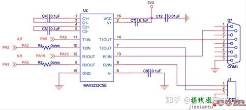 sp3485，ams1117稳压电路图  第5张