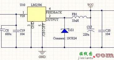 lm2596可调稳压电路，lm2596可调稳压电路原理图  第3张