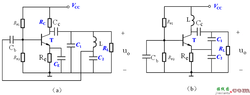 三点式振荡电路，三点式振荡电路的组成原则  第5张