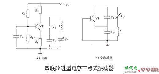 三点式振荡电路，三点式振荡电路的组成原则  第3张