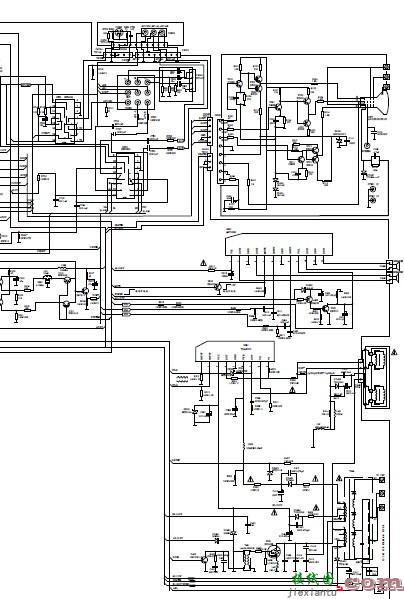 怎么看电视机电路板电路图  第1张