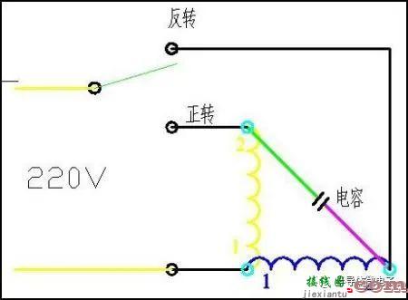 单相电机的接线方法大集合  第4张