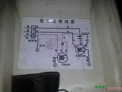 电机电容怎么接线图解-单相电机电容接线图  第7张