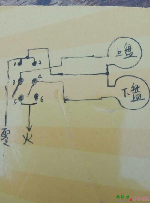 电饼铛开关4脚接法图解-220v电饼铛开关接线图  第1张