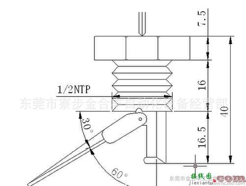 增压水泵水流开关-220v水流开关接线图  第2张