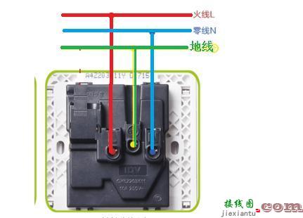 一控三孔插座接线图-220v插板怎么接线图解  第23张