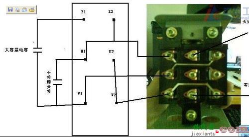 380v6孔倒顺开关接线图-220v倒顺开关怎么接线  第12张