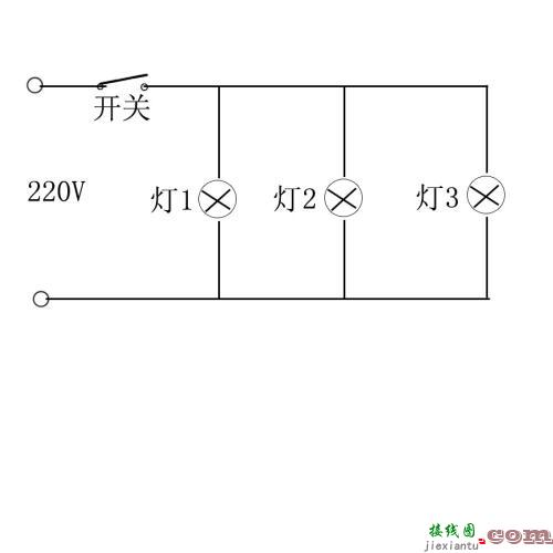 按钮开关接线图实物图-带指示灯的自锁电路图  第5张