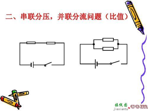 初中物理串并联电路图-串联和并联的接线图  第3张