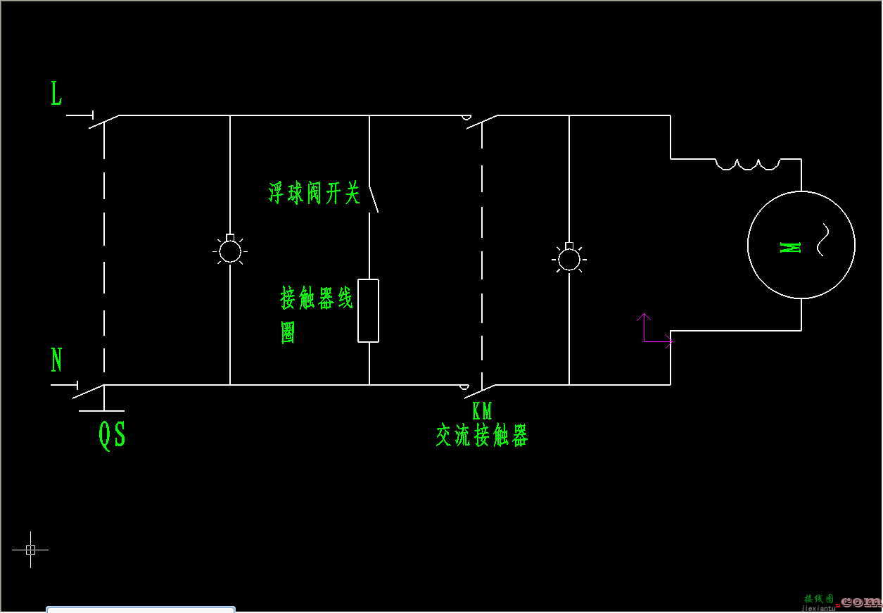 浮球接触器水泵接线图-220v接触器接线图  第10张