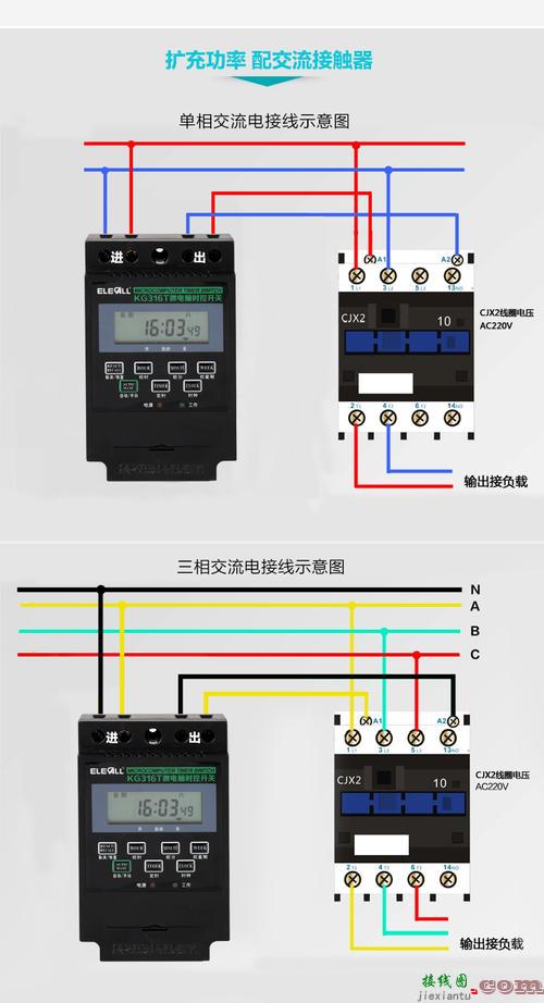 三相红绿二按钮开关接线图-220红绿按钮开关接线图  第6张