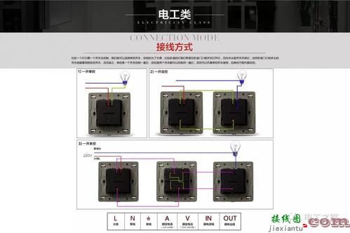 两个开关控制一盏灯-三个开关控制一个灯接线图  第9张