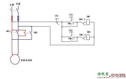 他励直流电机接线图-直流电源开关接线图  第3张