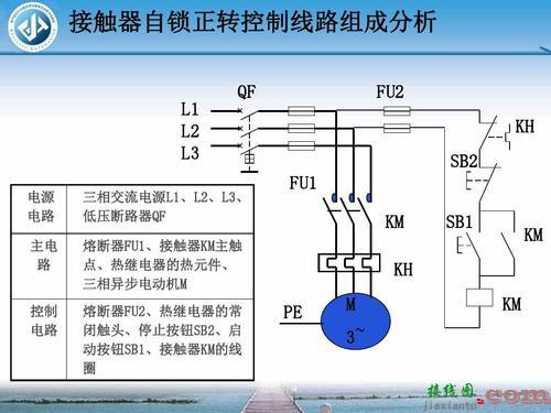 接触器自锁接线图-带指示灯的自锁电路图  第9张