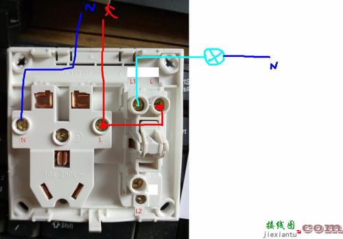 三控一灯开关接线图-一个灯三个开关接线图  第8张