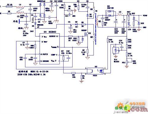 24v内调节发电机接线图-24v开关电源接线方法  第14张