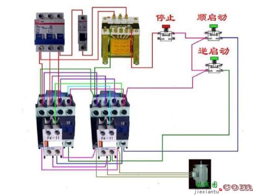 380v电源指示灯接法图-接触器带指示灯接线图  第8张