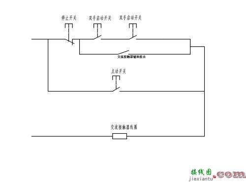 三开单控开关接线图解-三个按钮开关接线图  第6张