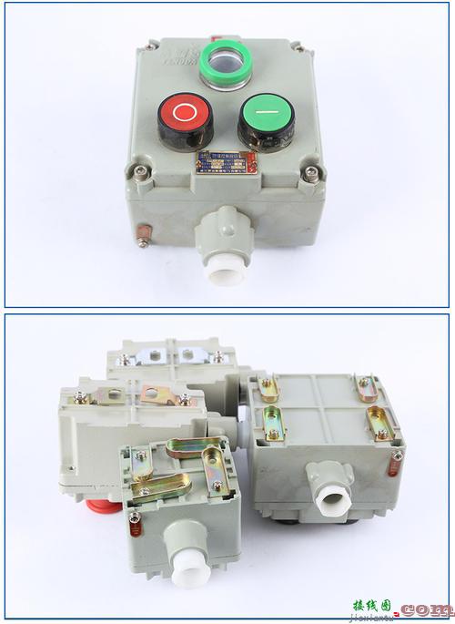 红停绿开开关怎么接线-220红绿按钮开关接线图  第7张